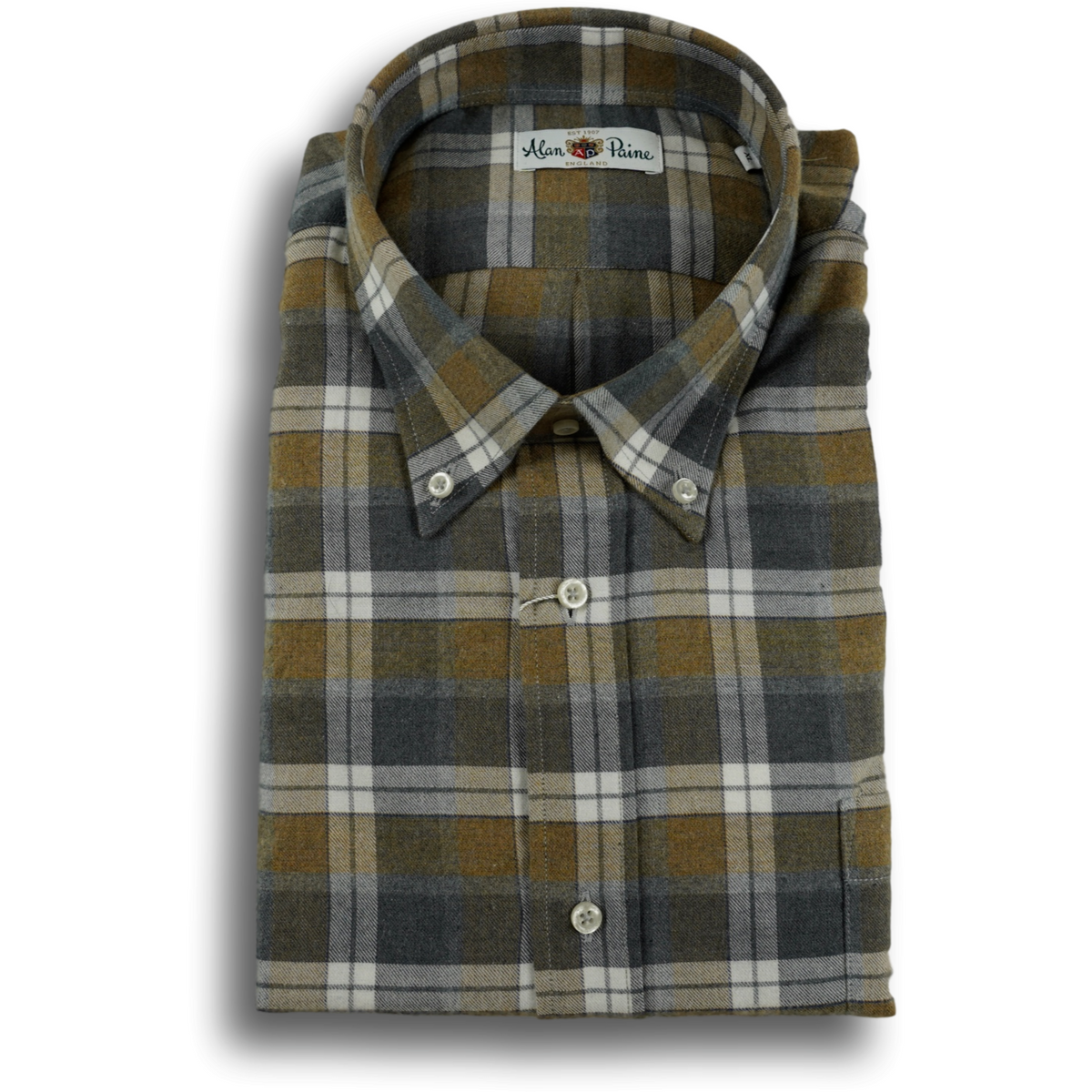 Alan Paine Classic Fit Shirt Alan Paine Knitwear The Andover Shop