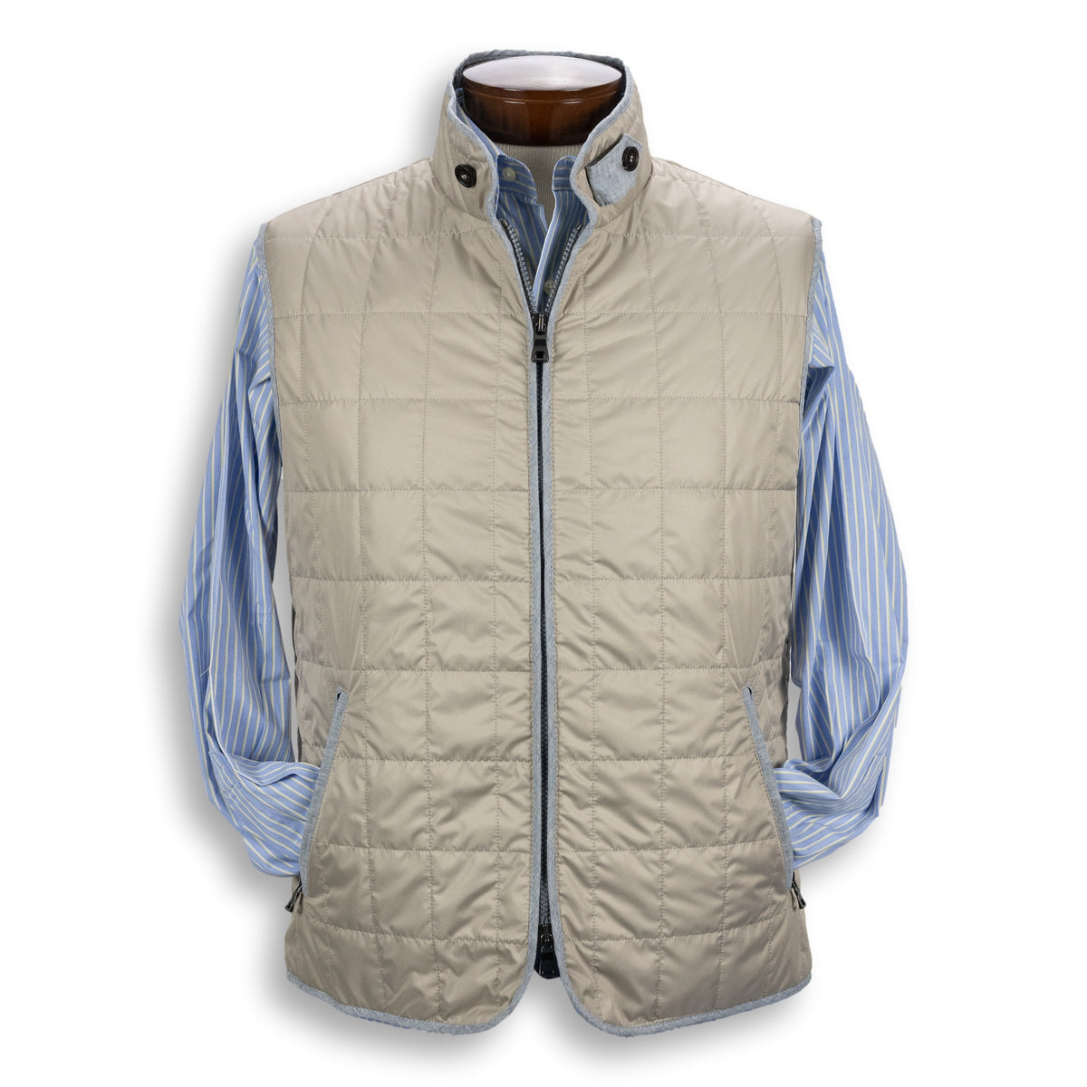 Theo Wool Quilted Vest