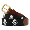 Jolly Roger Needlepoint Belt