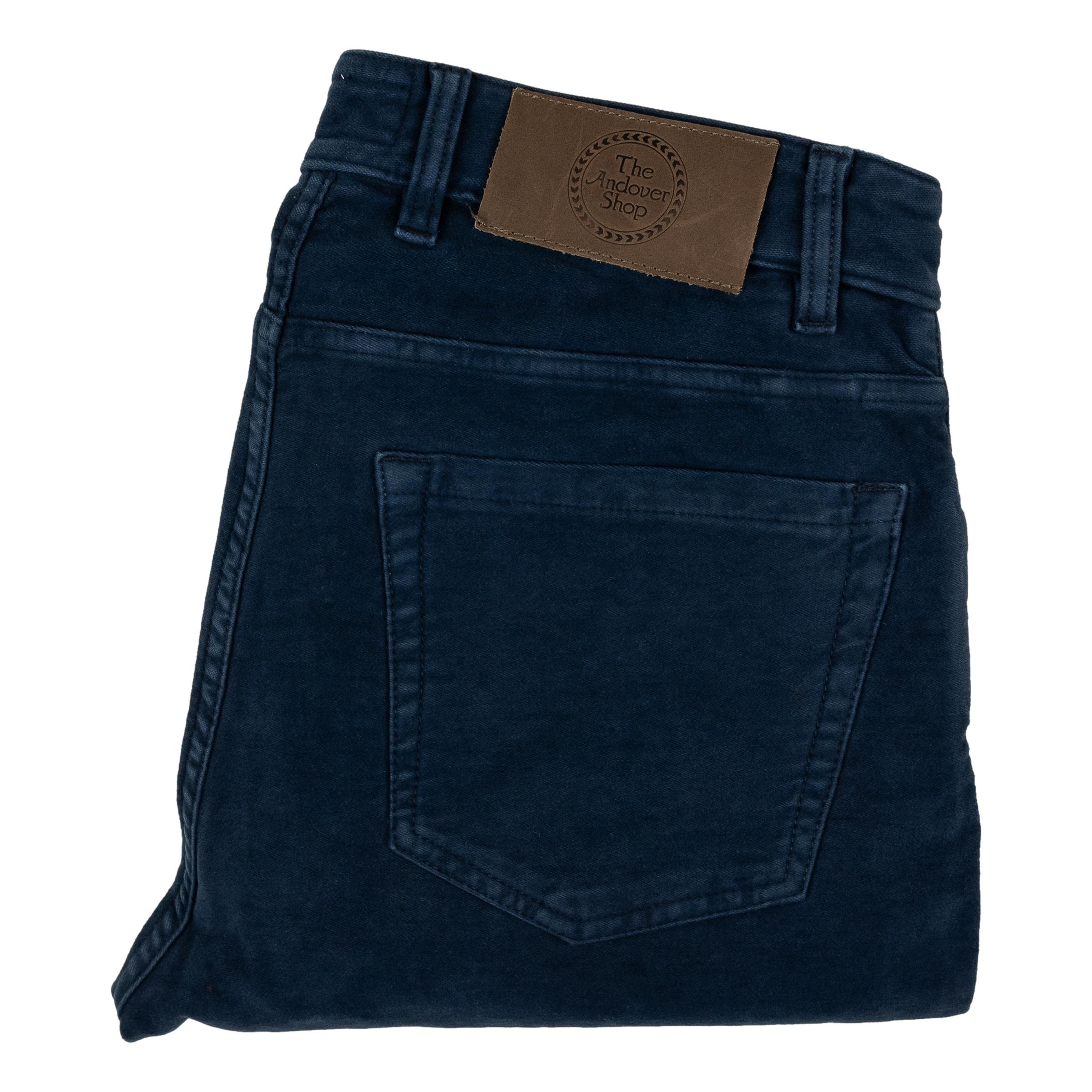 Chicago 5-Pocket Cotton Moleskin Trouser