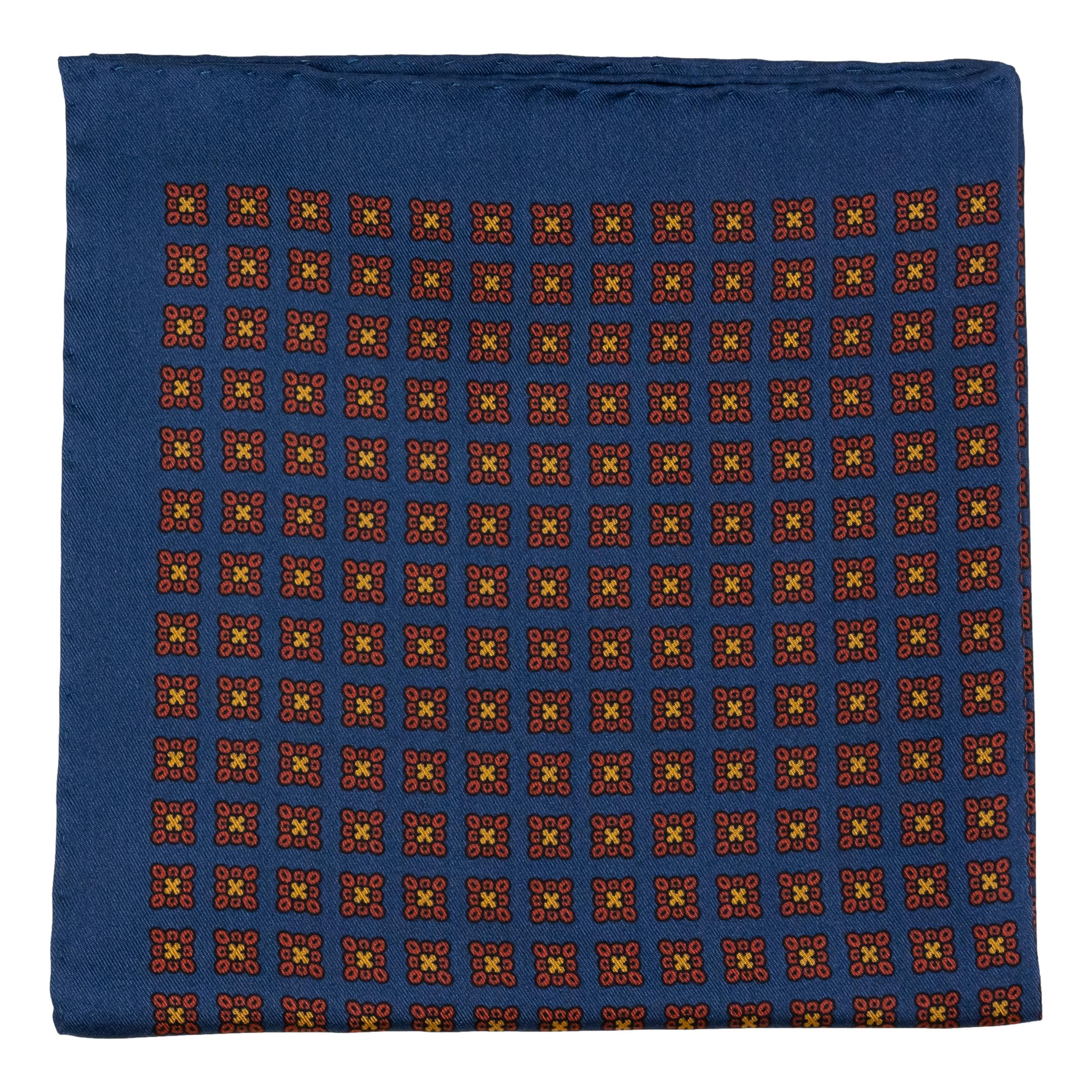 Pedaled Square Silk Pocket Square