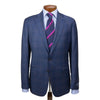 Blue Plaid Super 130's Wool Sport Coat