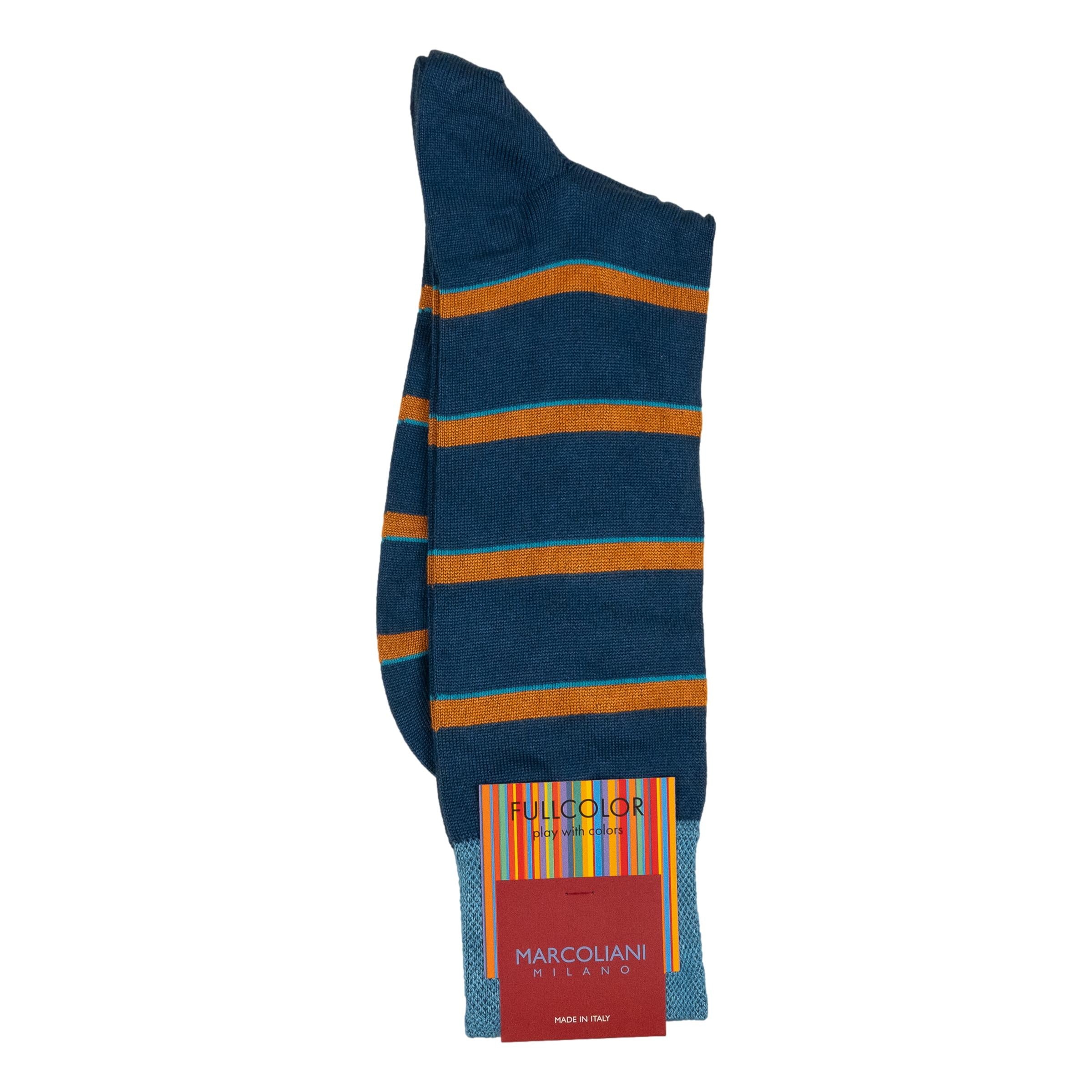 Underlined Modal and Cashmere Mid-Calf Dress Socks