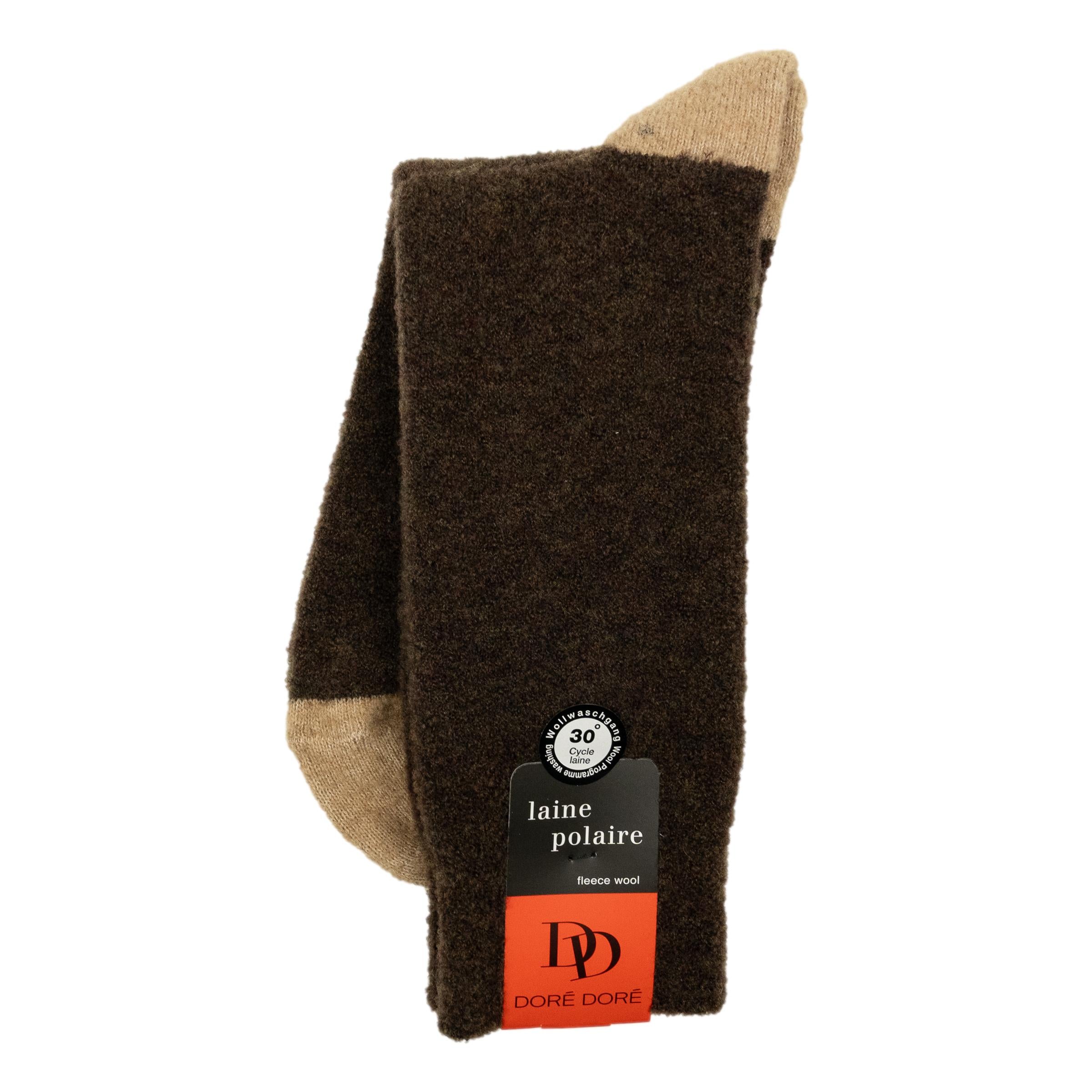 Bouclé Fleece Wool Socks