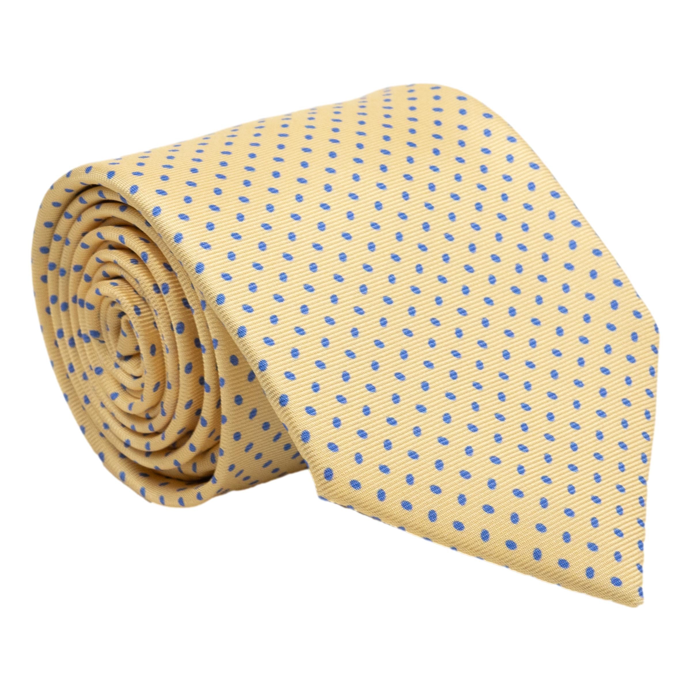 Micro Oval Silk Tie