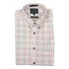 Crimson, Rust, Slate, and Beige Tattersall Viyella Sport Shirt