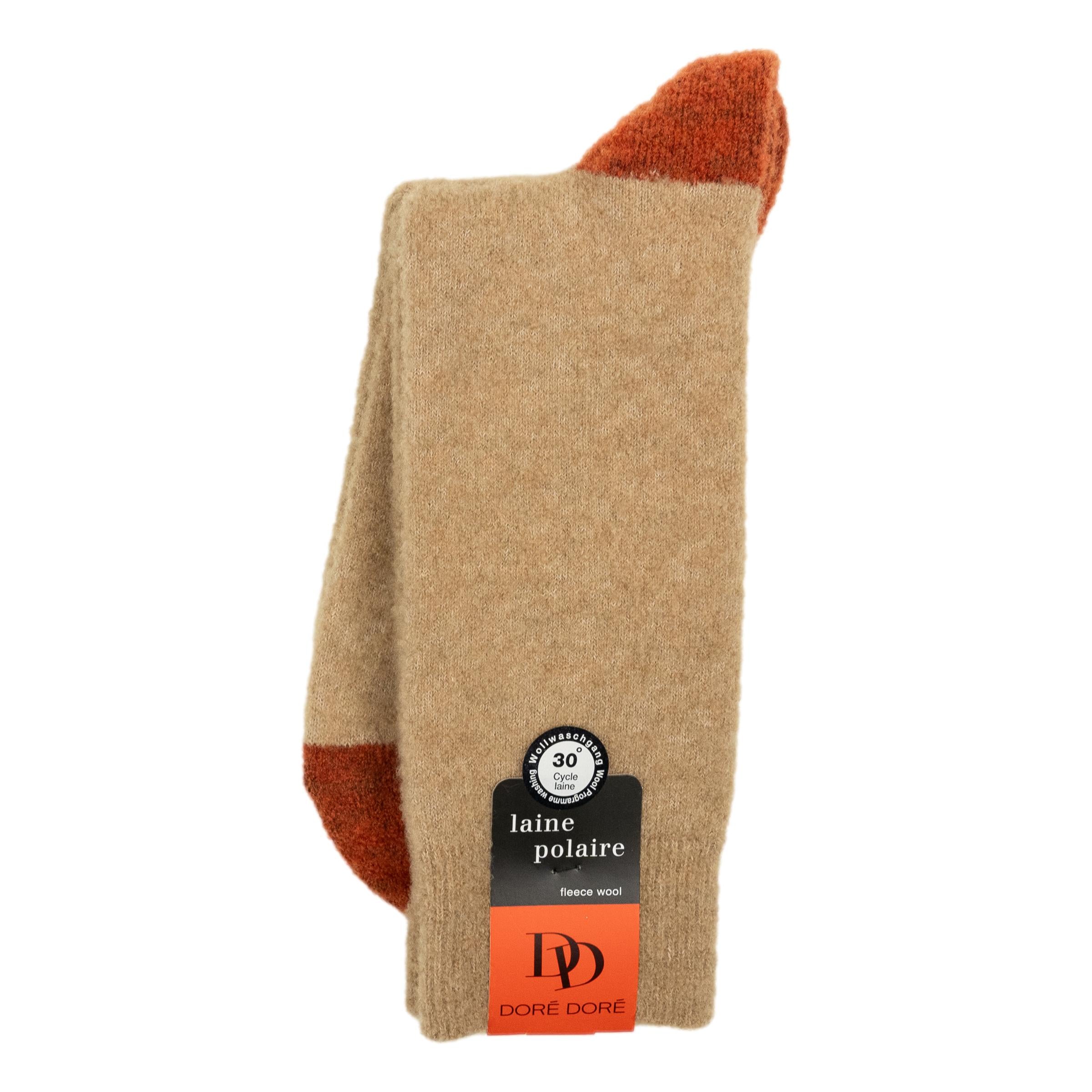 Bouclé Fleece Wool Socks