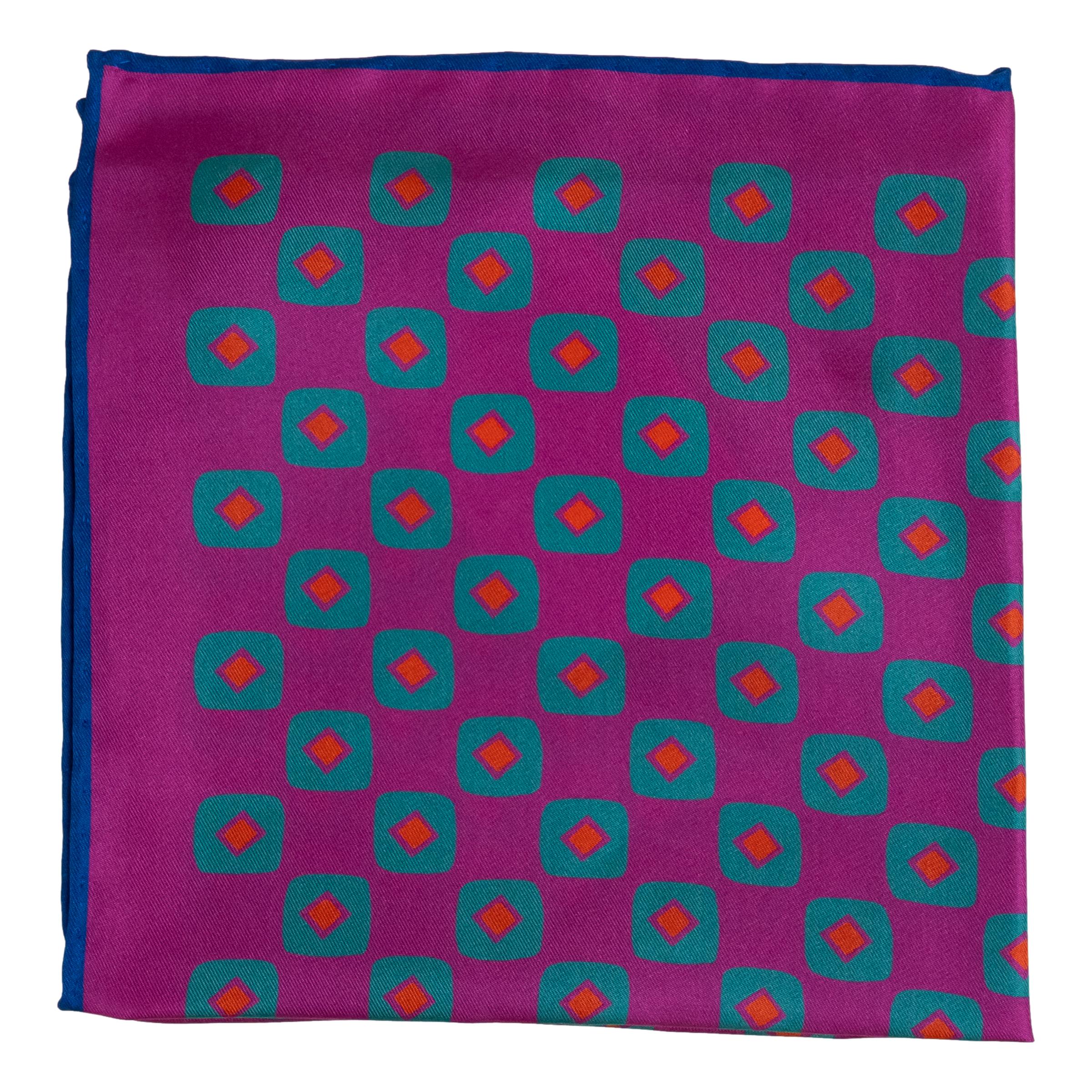 Diamond in Square Silk Pocket Square