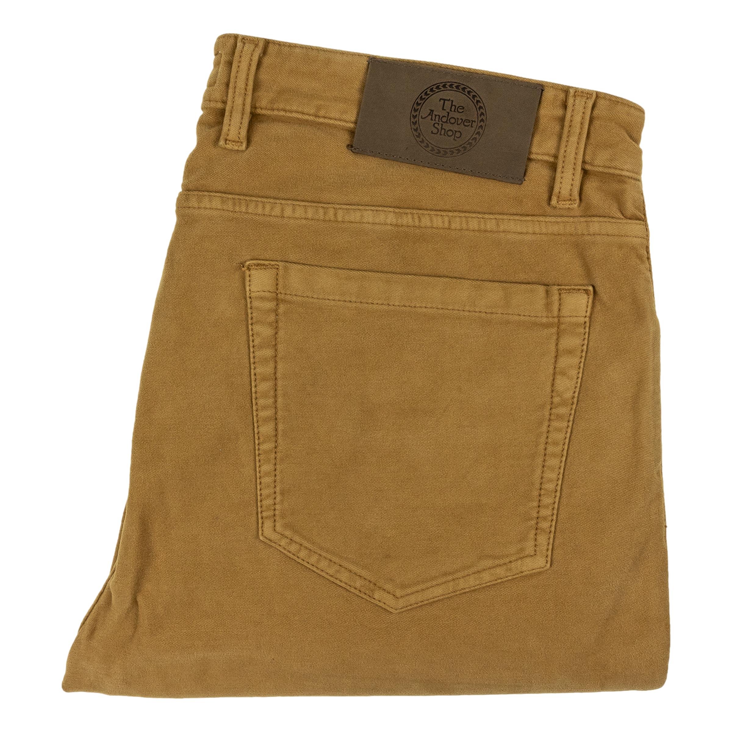 Chicago 5-Pocket Cotton Moleskin Trouser