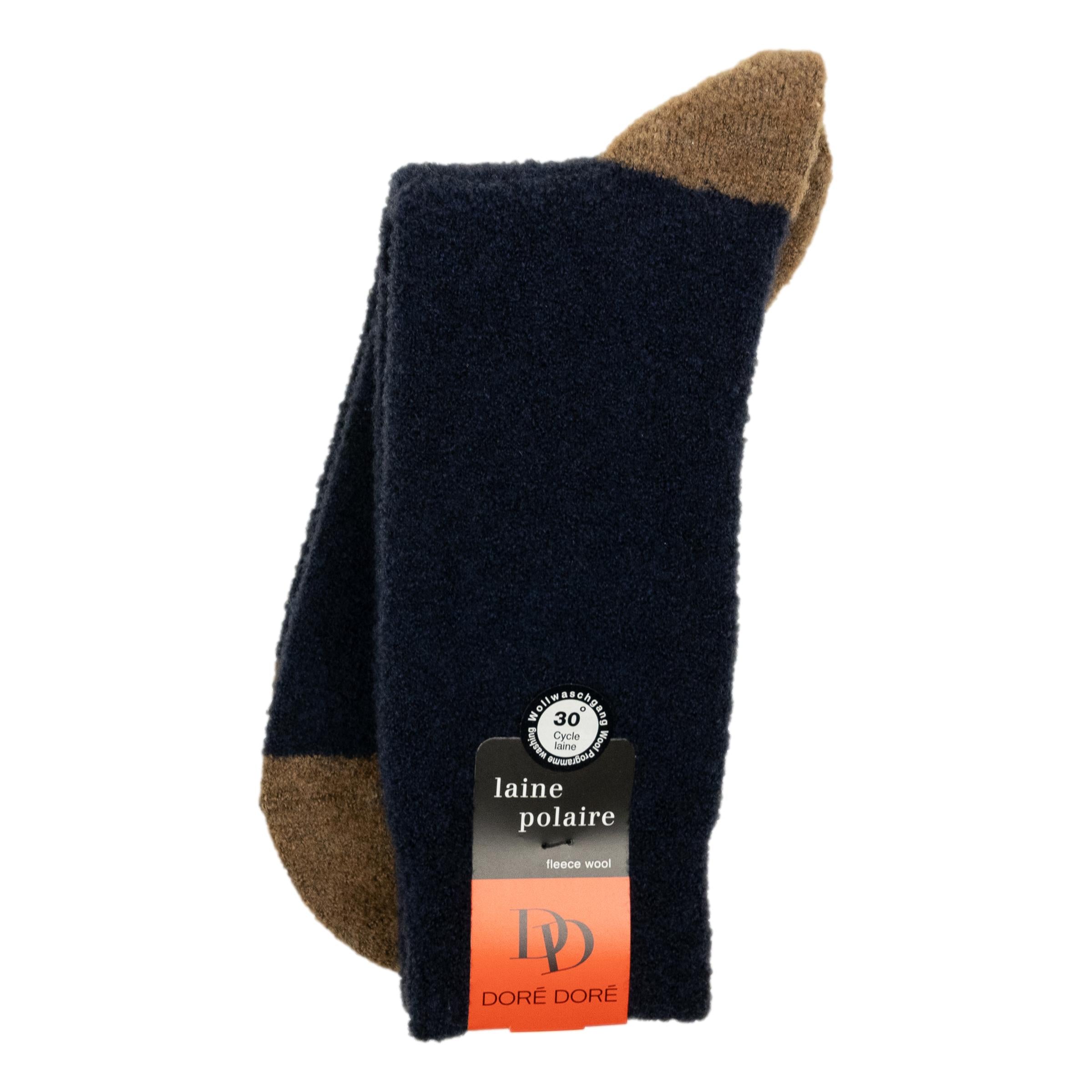 Bouclé Fleece Wool Socks