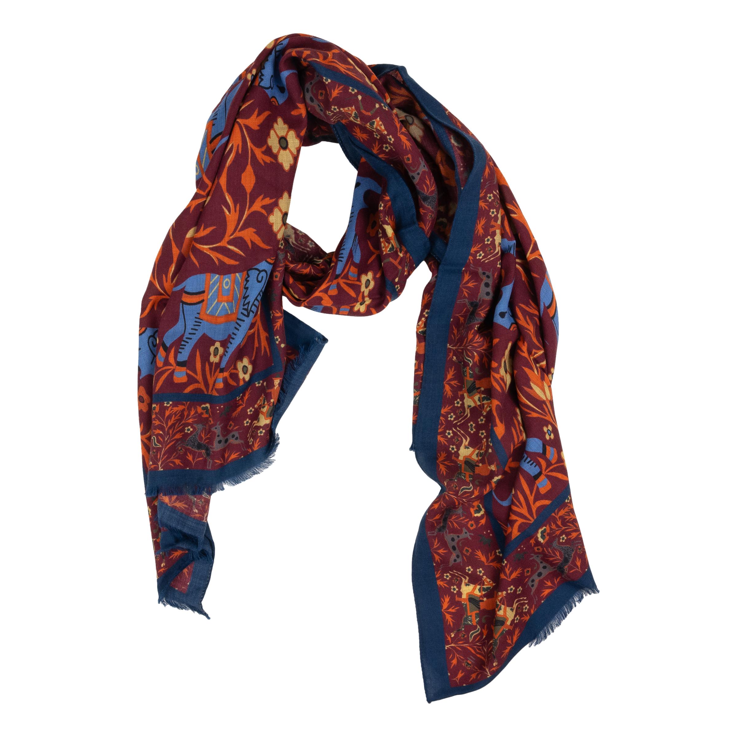 Elephant Wool Scarf