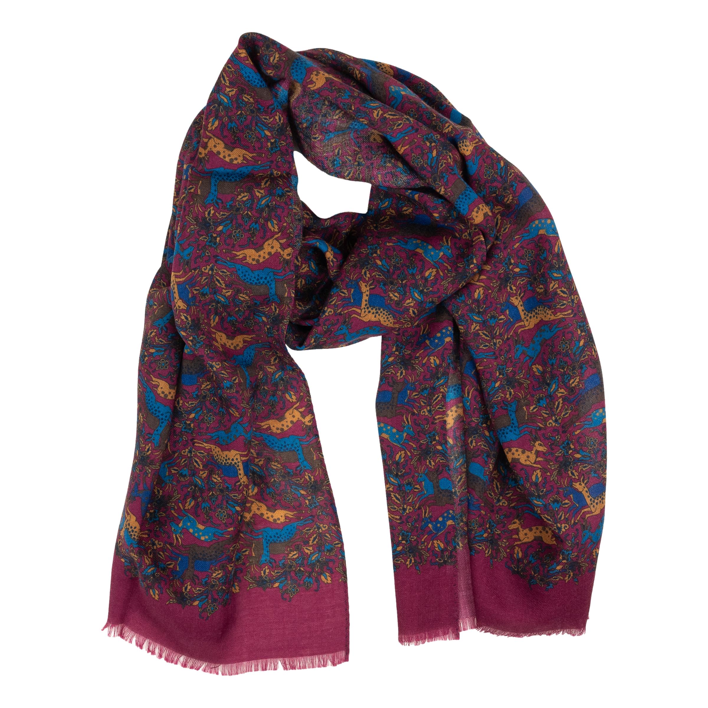 Gazelle Herd Wool Scarf