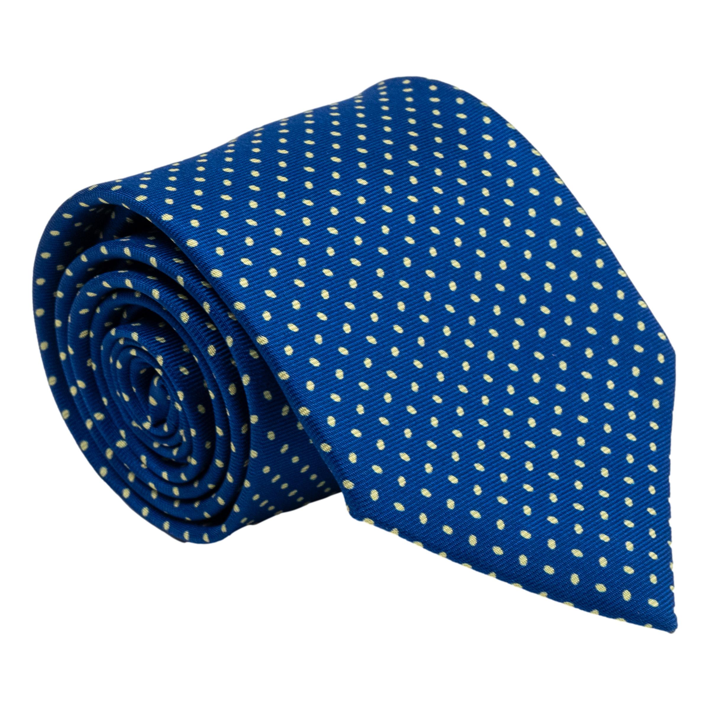 Micro Oval Silk Tie