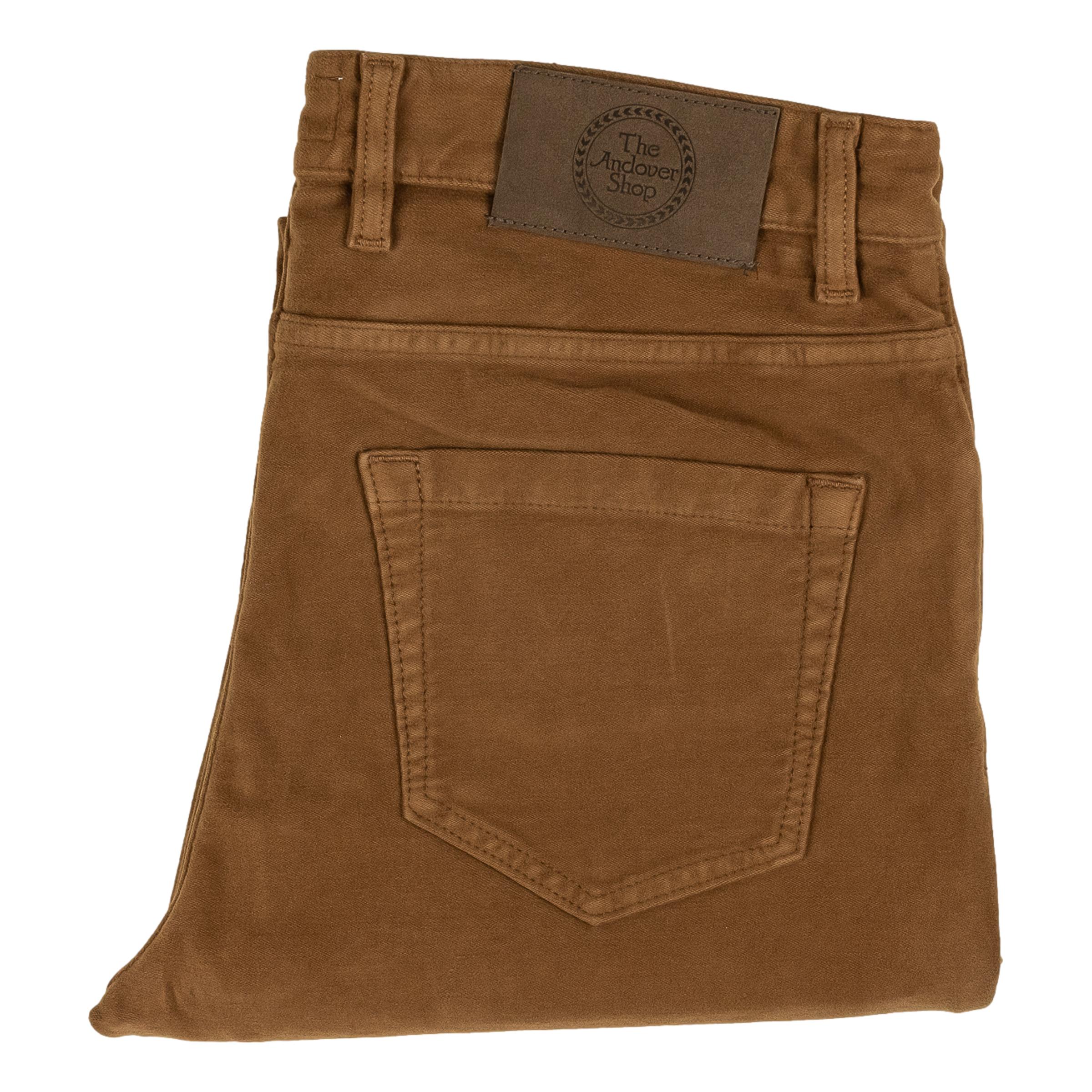 Chicago 5-Pocket Cotton Moleskin Trouser