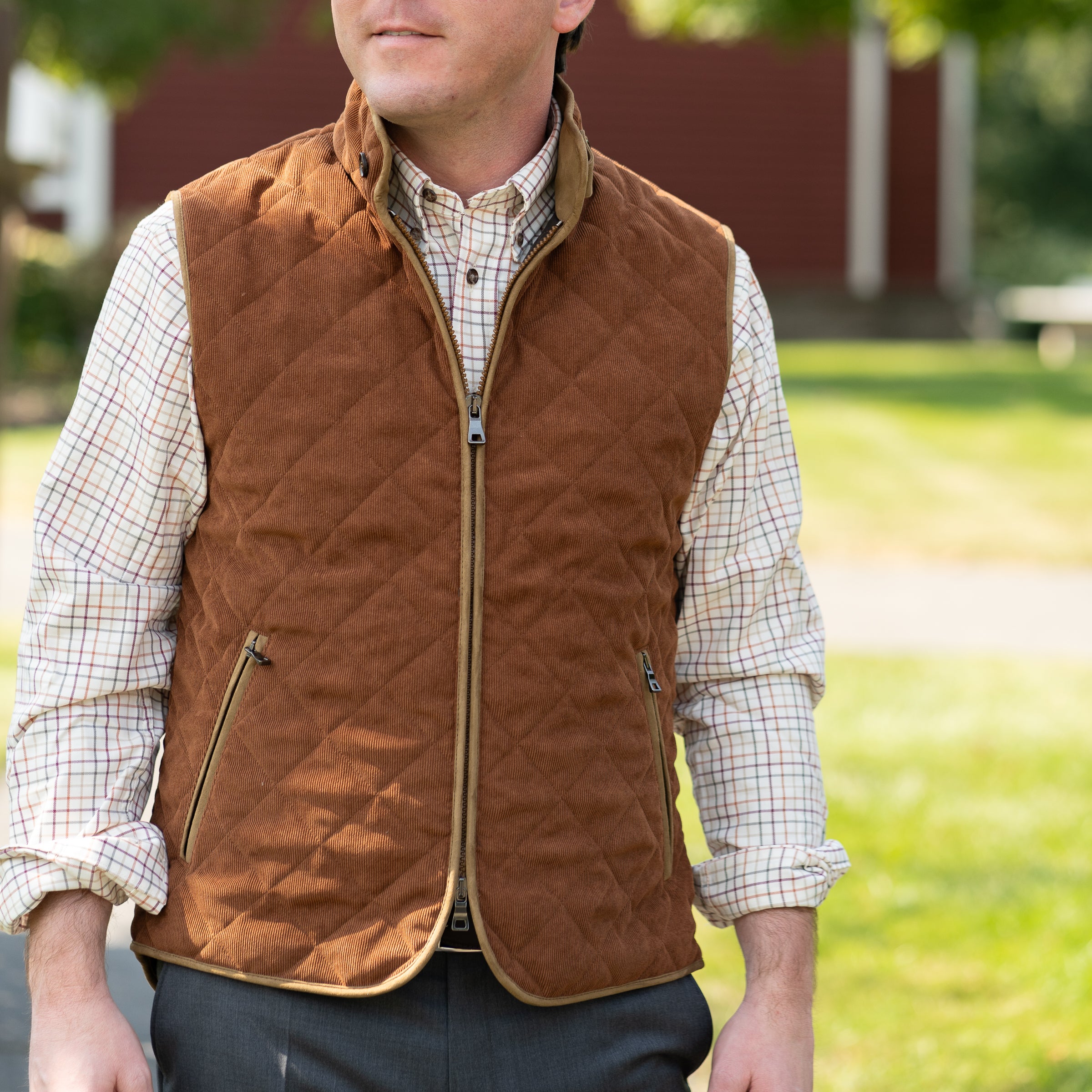 Whiskey Corduroy Waterville Vest