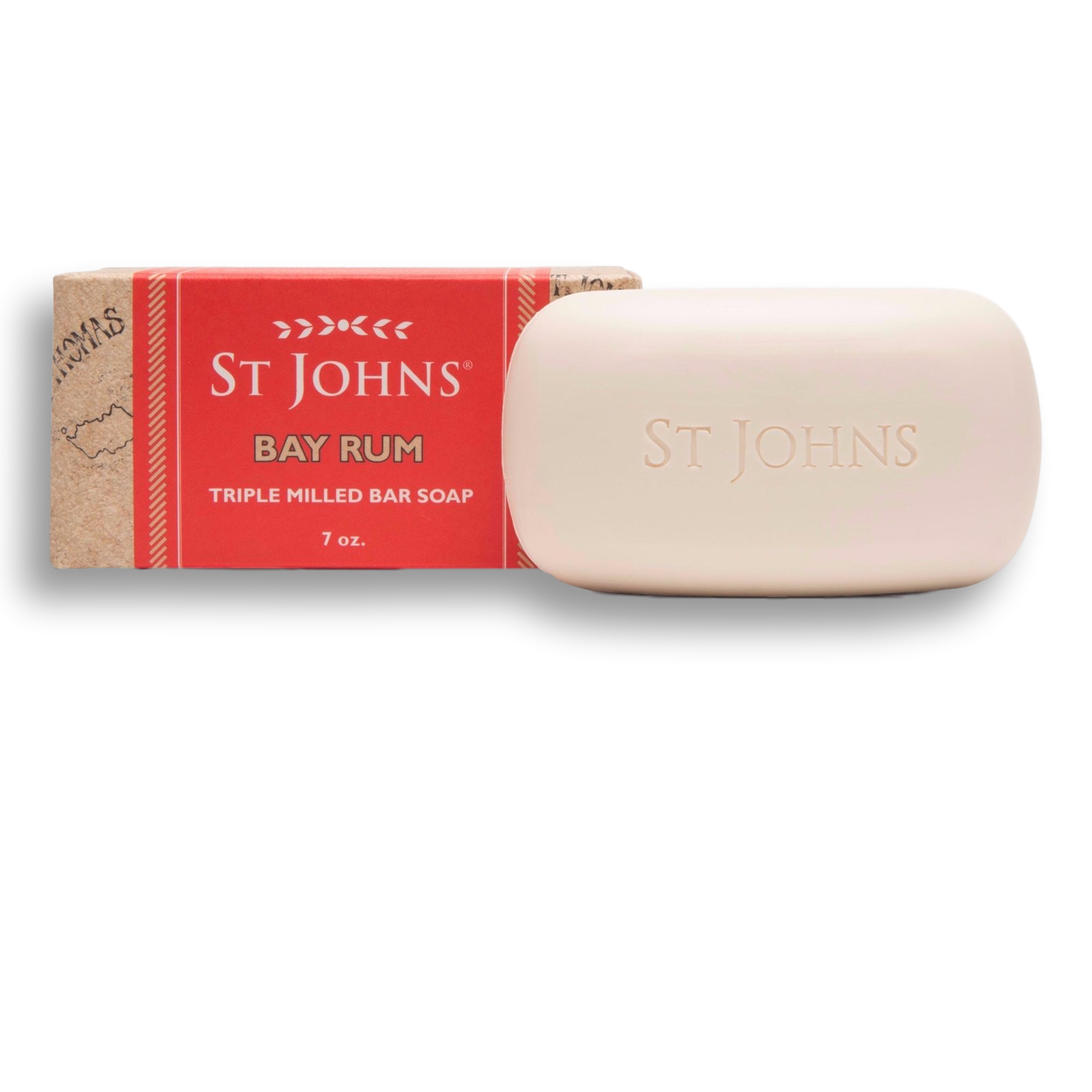 St Johns Bay Rum Triple Milled Bar Soap