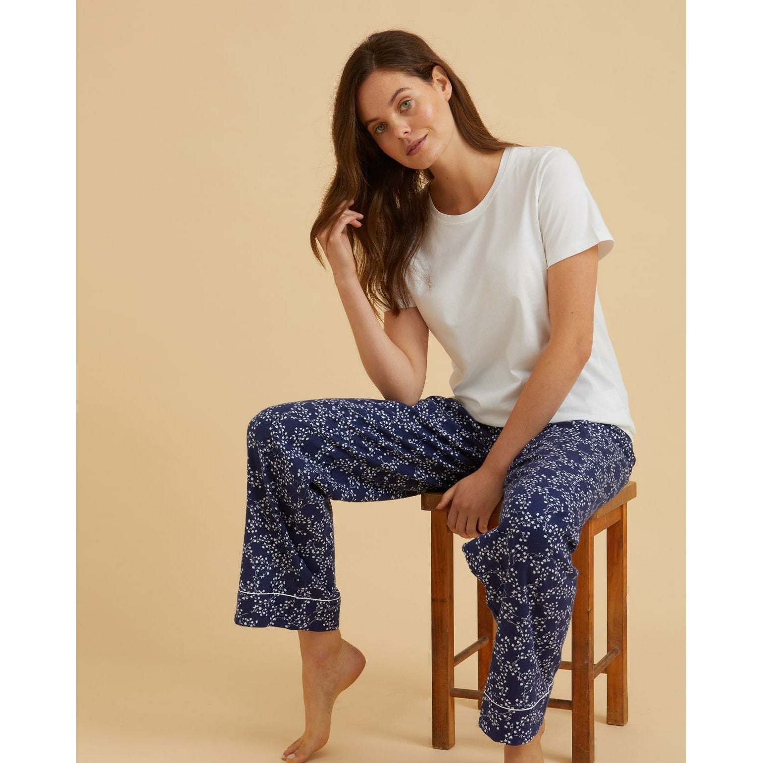Cotton Pajama Pants Pyjama Trousers, Cotton Lounge Wear